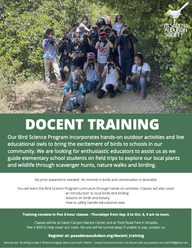 Docent flyer